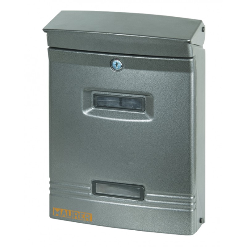CASSETTA POSTALE MAURER PONY ANTRACITE 26X38X11HCM
