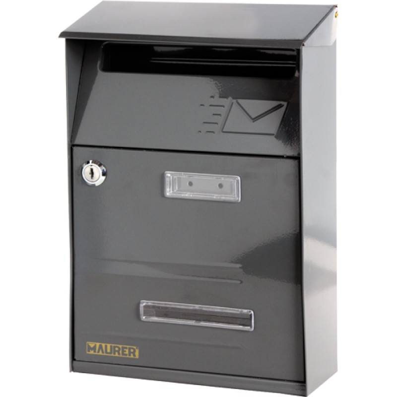 CASSETTA POSTALE MAURER SIGNAL ANTRACITE