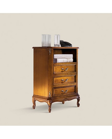 CASSETTIERA PORTA TELEFONO 3 CASSETTI CON VANO