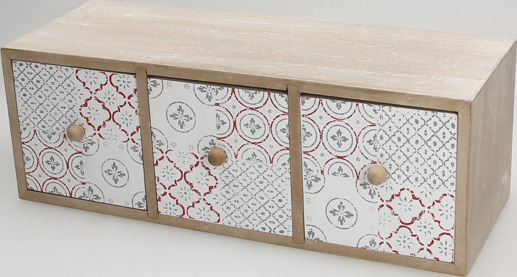 Cassettiera Portaoggetti 3 Cassetti Mishmash