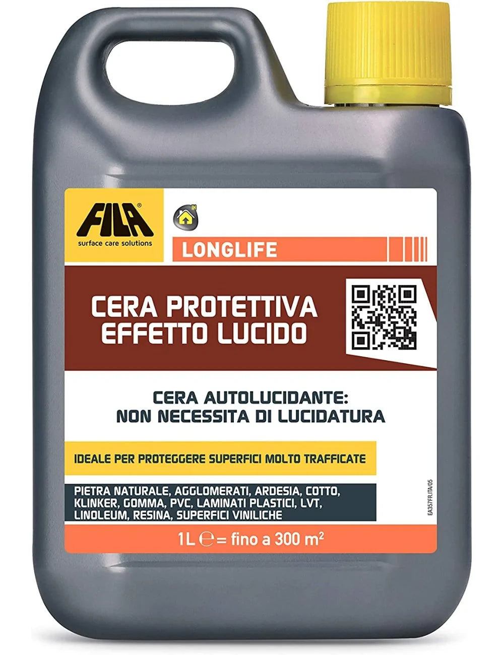 Cera Protettiva ed Effetto Lucido Longlife 1 LT - Fila