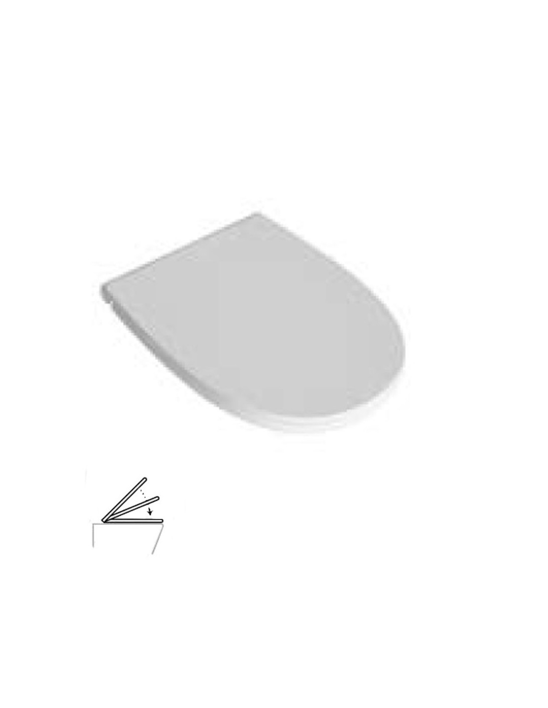 Ceramica Globo - 4all coprivaso chiusura rallentata originale MDR20