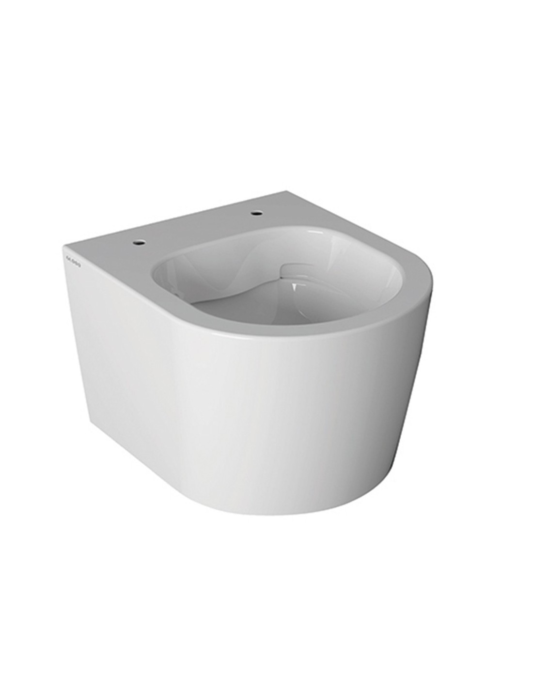 Ceramica Globo - Forty3 SENZA BRIDA sospeso 43 cm Wc + coprivaso soft close (FOS06 + FOR22)