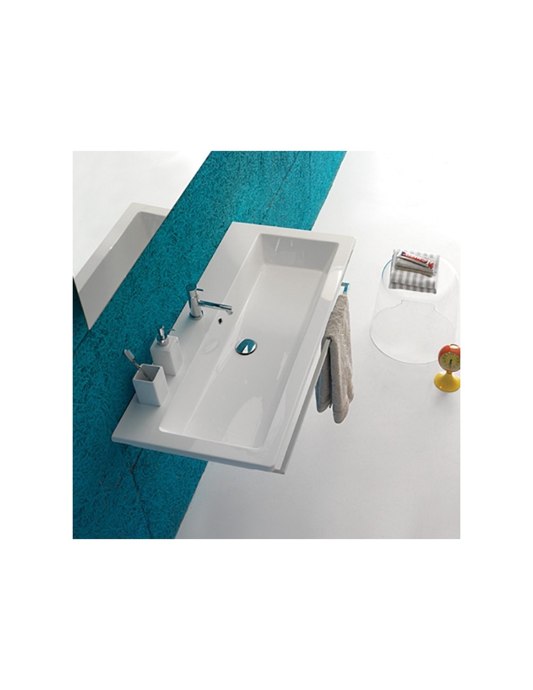 Ceramica Globo Lavabo Sospeso Forty3 FO100