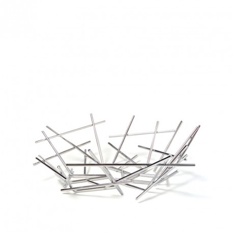 Cestino Alessi Blow up in acciaio