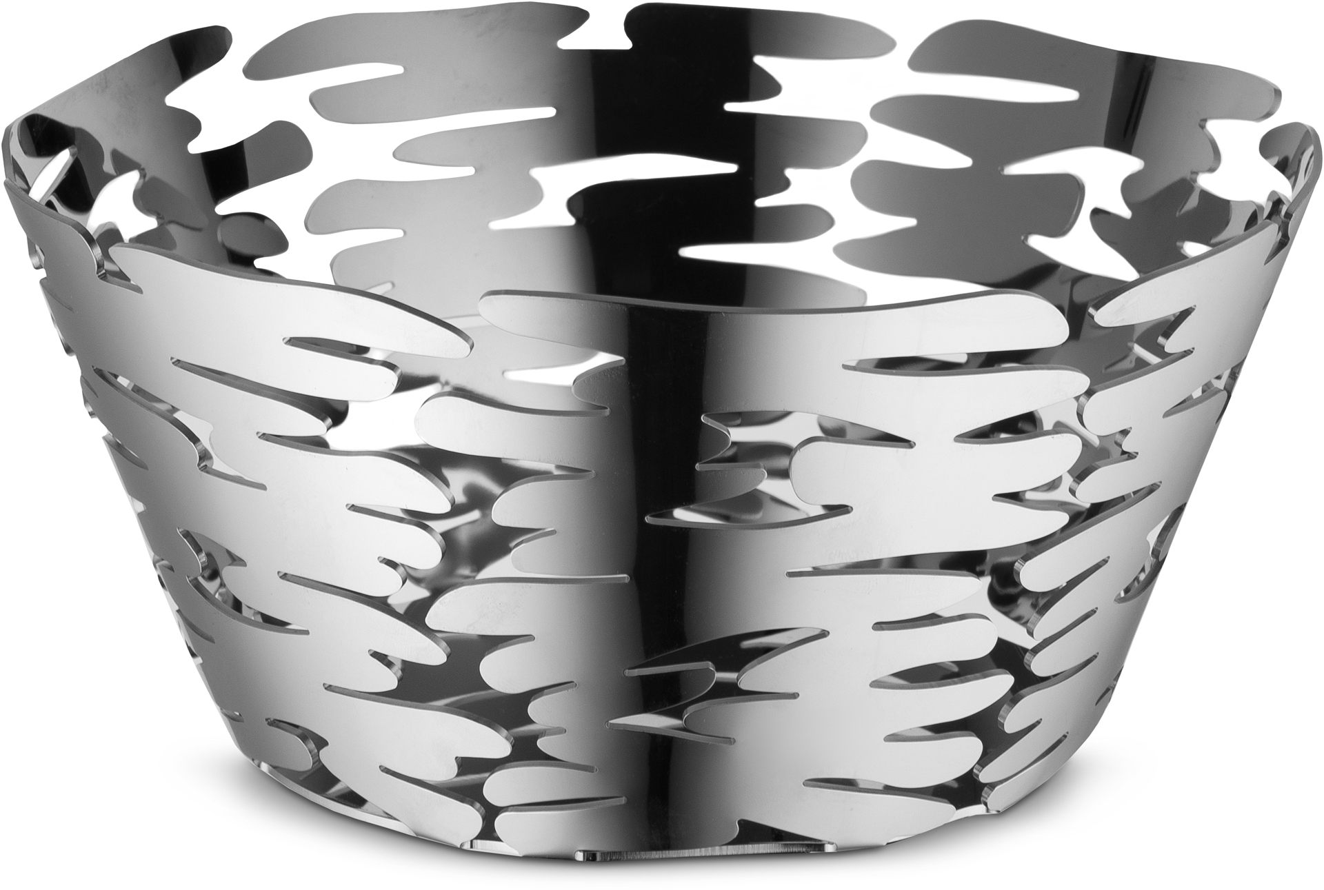 Cestino Rotondo In Acciaio Inossidabile cm 21