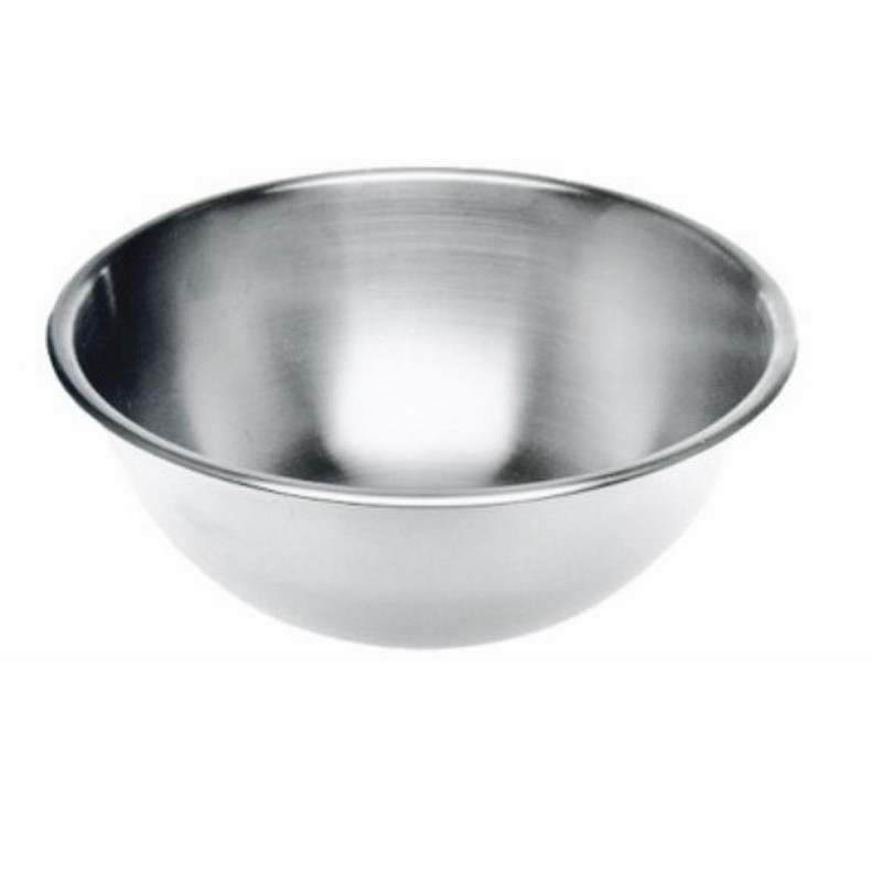 CIOTOLA PER IMPASTARE CON BASE PIATTA 2.3 LT Ø 24 CM. HENDI