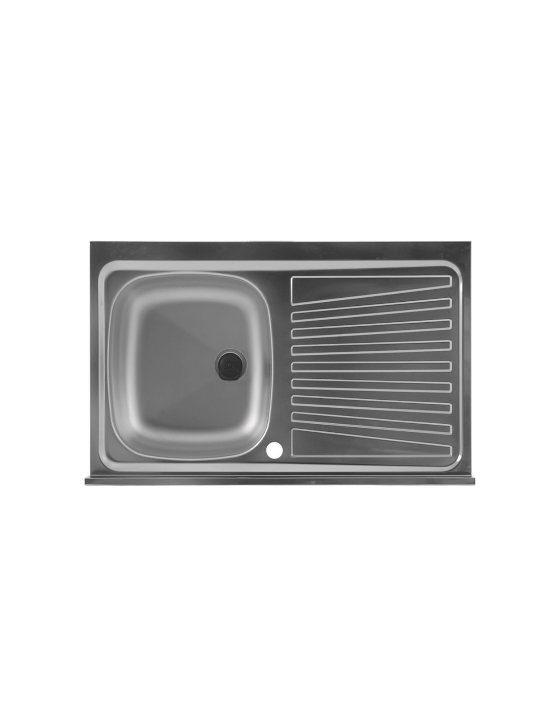 Colavene - Lavello in acciaio inox 90x50 vasca a sinistra- 109020V