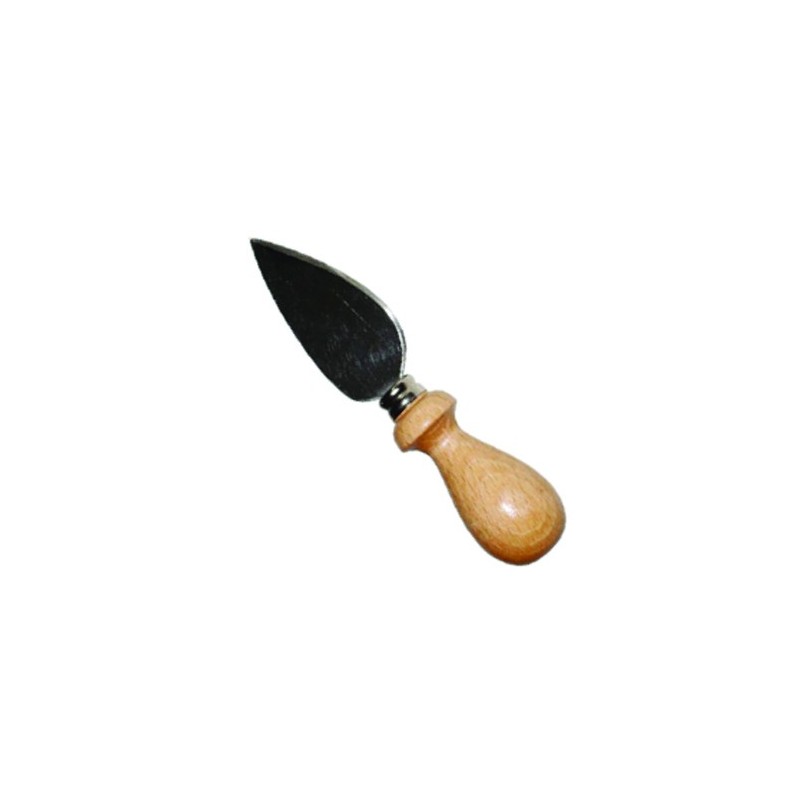 COLTELLINO FORMAGGIO CM 14 CM MANICO IN LEGNO PANETTA