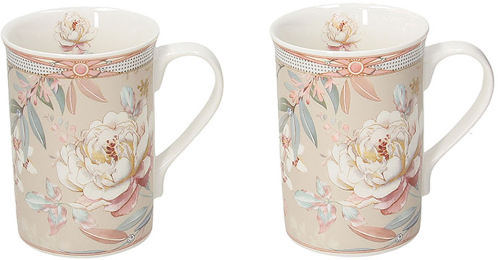 Confezione di 2 Mug Peonia