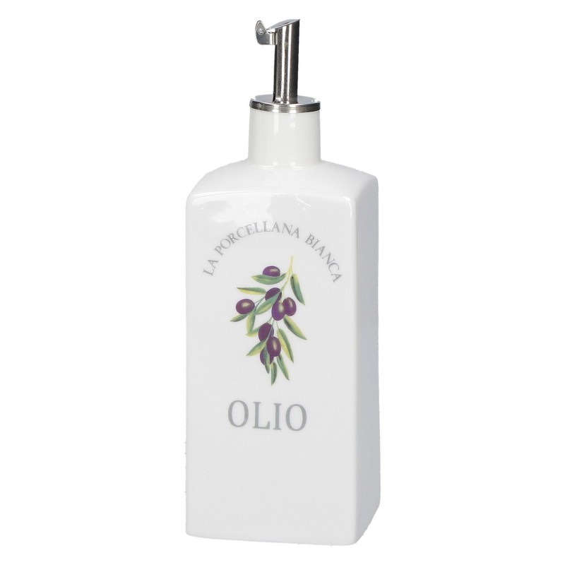 CONSERVA OLIERA 250 ML DECORATO LA PORCELLANA BIANCA