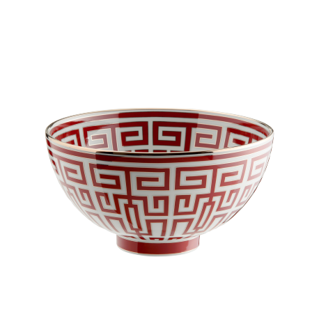 Coppa Gio Ponti Ginori 1735 labirinto scarlatto