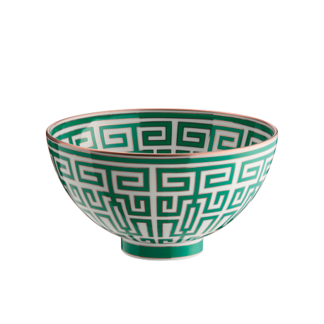 Coppa Gio Ponti Richard Ginori labirinto smeraldo