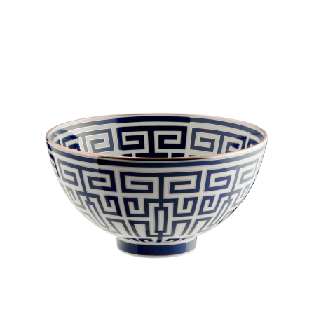 Coppa Gio Ponti Ginori 1735 labirinto zaffiro