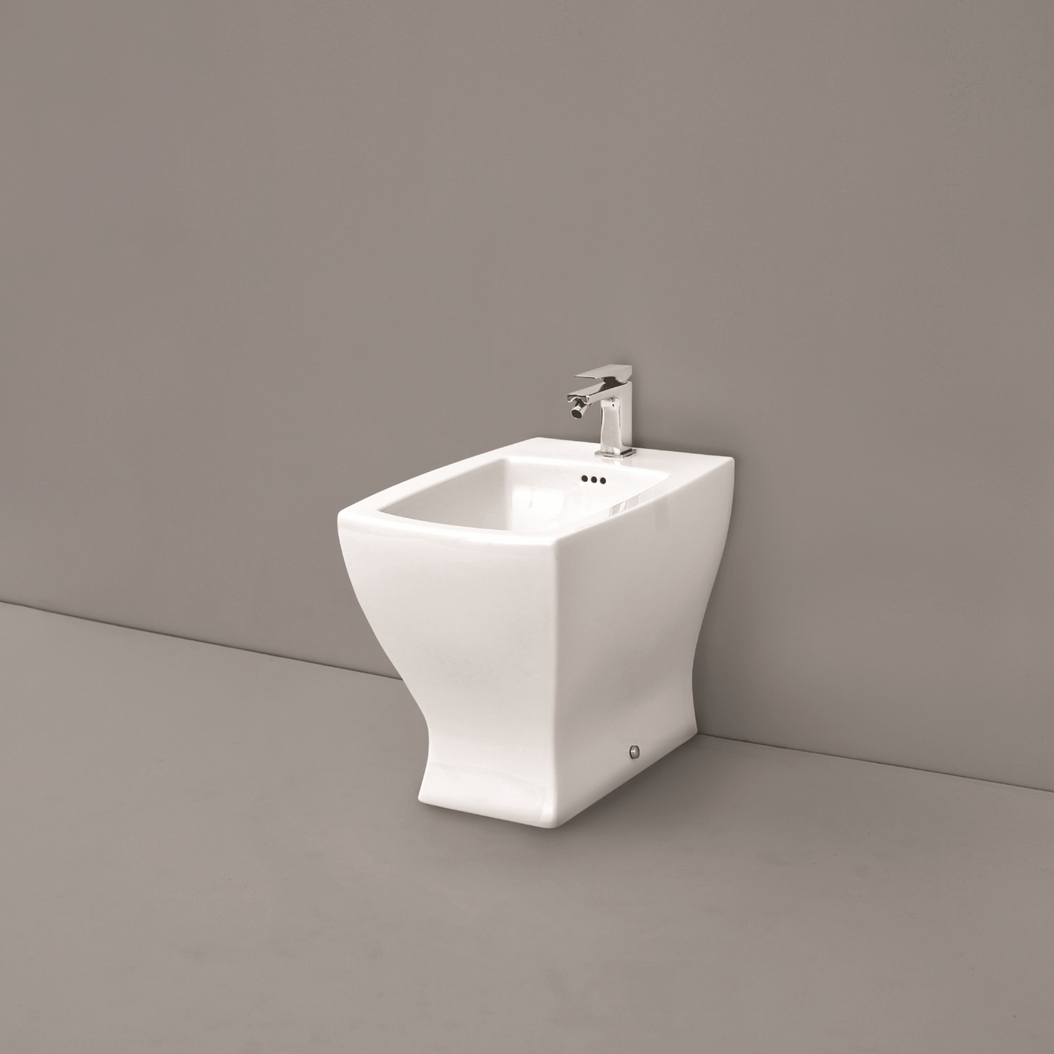 Bidet a Terra The ArtCeram "Jazz" Bianco Lucido