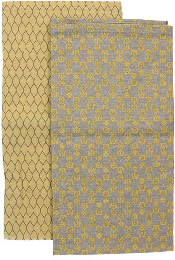 Coppia Di Strofinacci Giall0