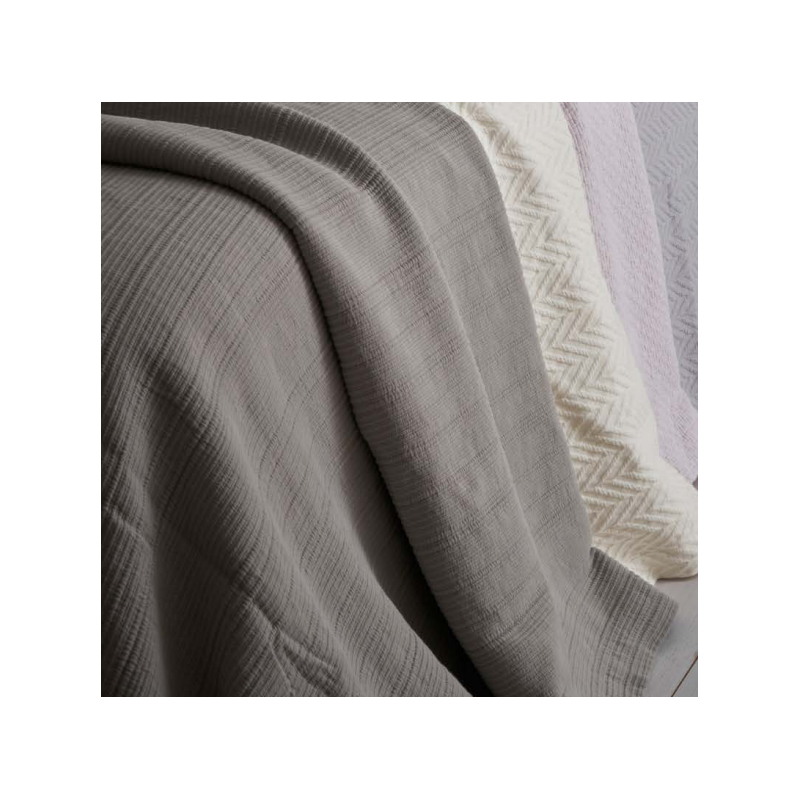 Copriletto matrimoniale Mastro Raphael Midsummer Righe cm 260x260