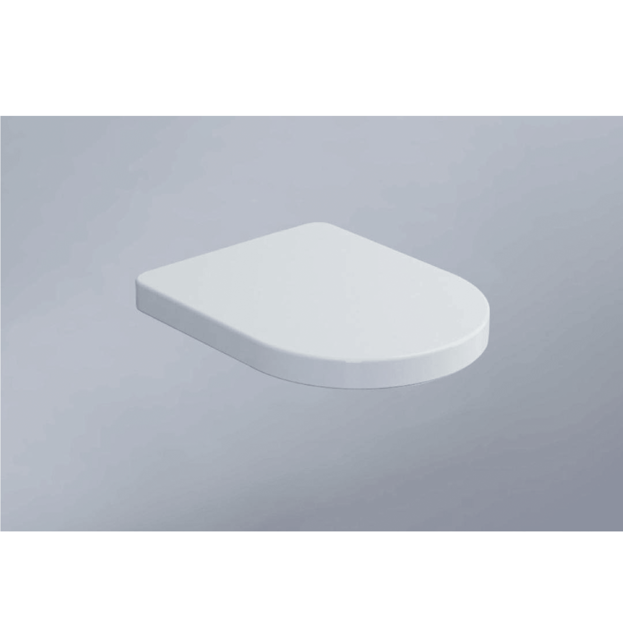 Copriwater Avvolgente Ceramica Cielo "Smile 53" Bianco Lucido