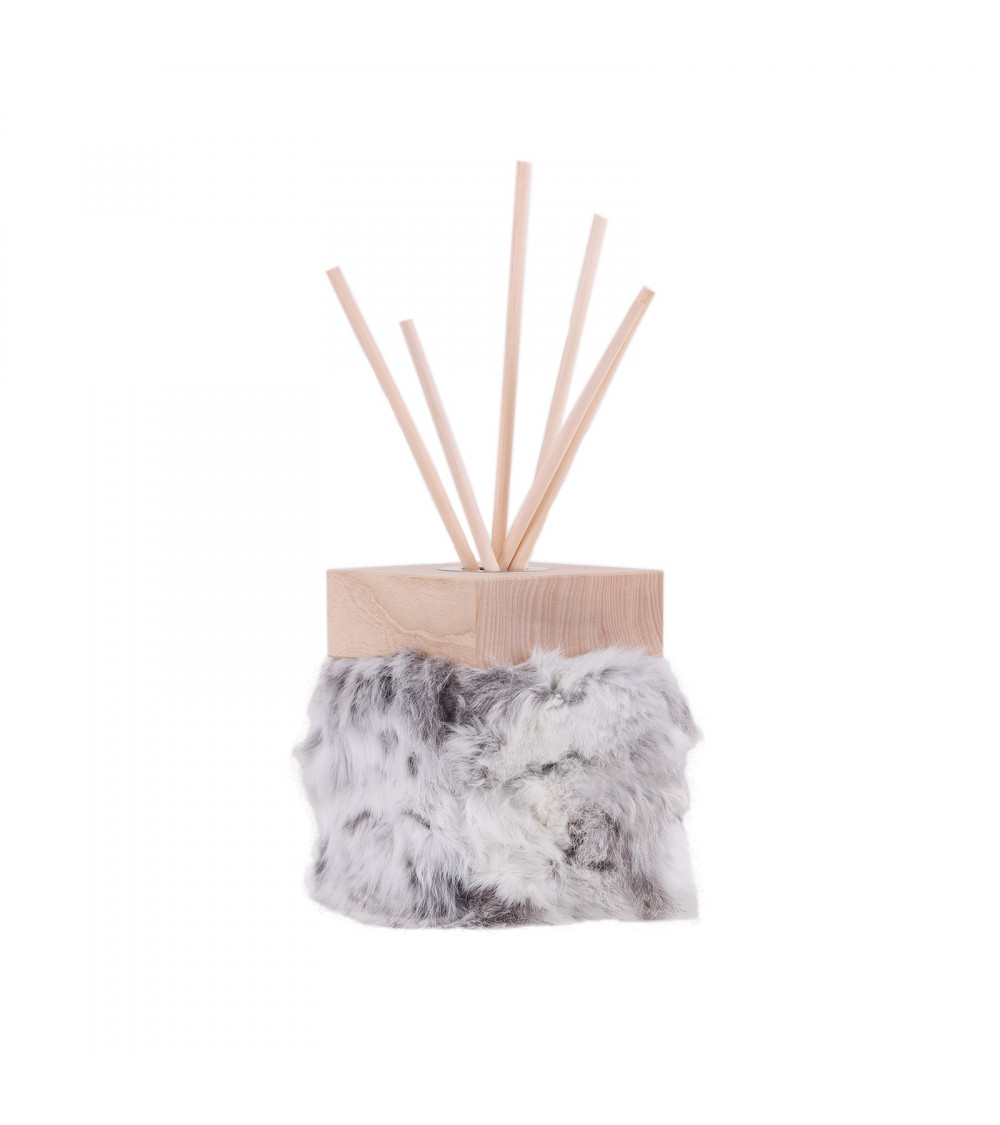 Cubo Pelliccia Grigia Diffusore 2500ml