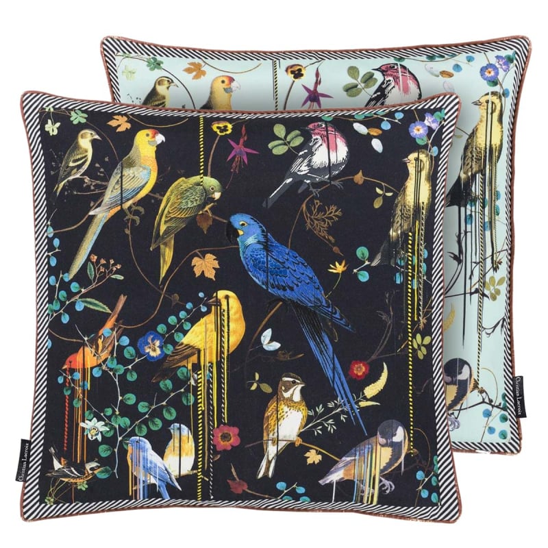 Cuscino Birds Sinfonia Crepuscule Christian Lacroix