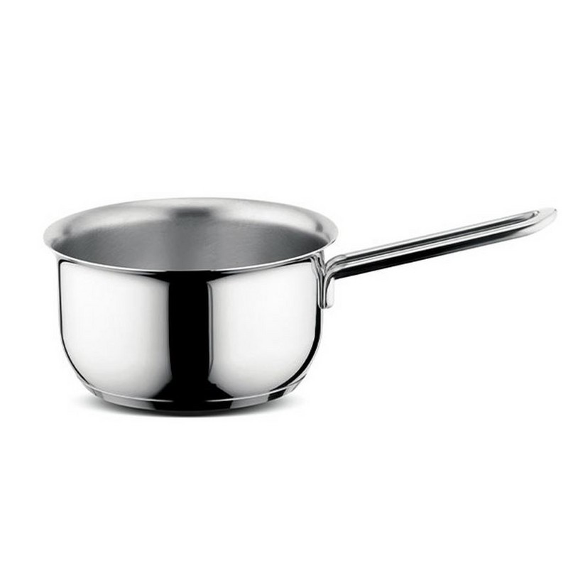 DELIZIOSA CASSERUOLA FONDA 1 MANICO CM. 14 ACCIAIO LAGOSTINA