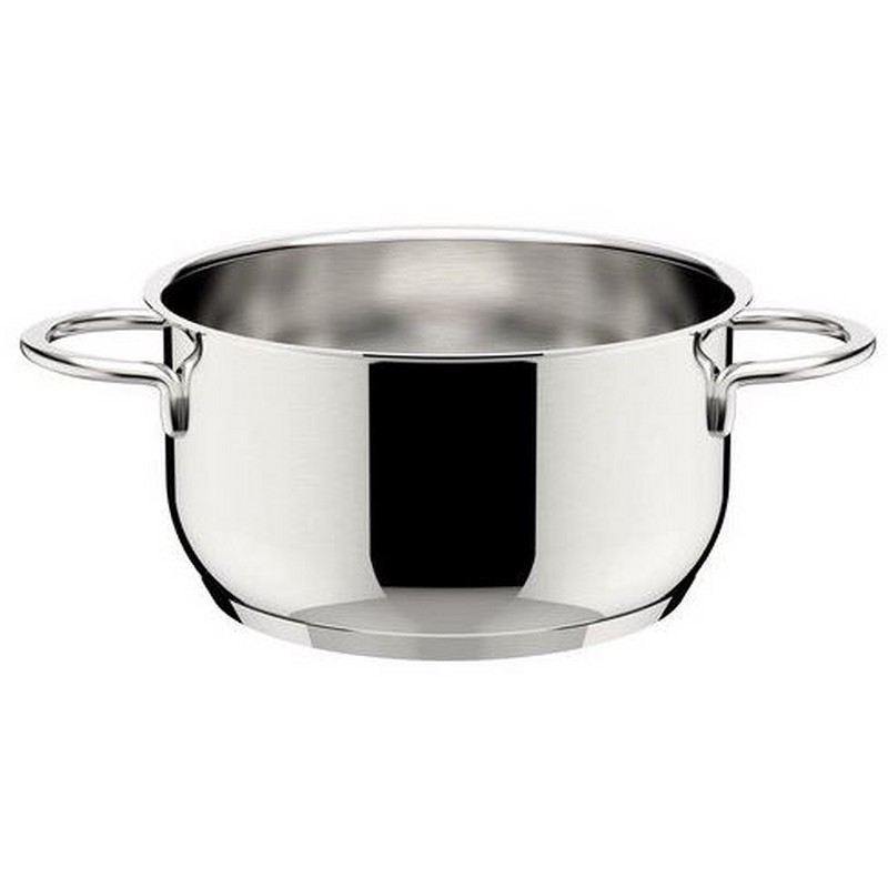 DELIZIOSA CASSERUOLA FONDA CON 2 MANICI CM. 20 IN ACCIAIO LAGOSTINA