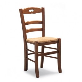 2 pezzi SEDIA LEGNO SEDUTA PAGLIA PROVENZALE - PER CUCINA SALA - SUPER PREZZO