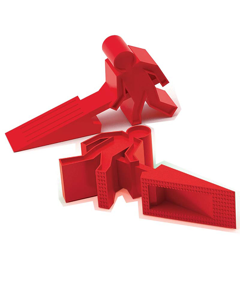 Fermaporta Altman Jack Rosso