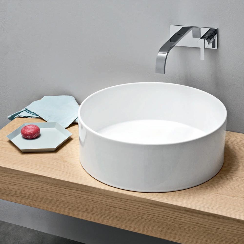 Lavabo da appoggio Ovvio Tondo Nic Design
