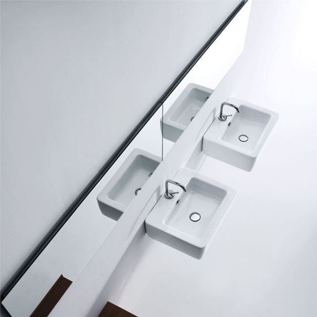 Lavabo bagno 50x40 cm Ego Kerasan