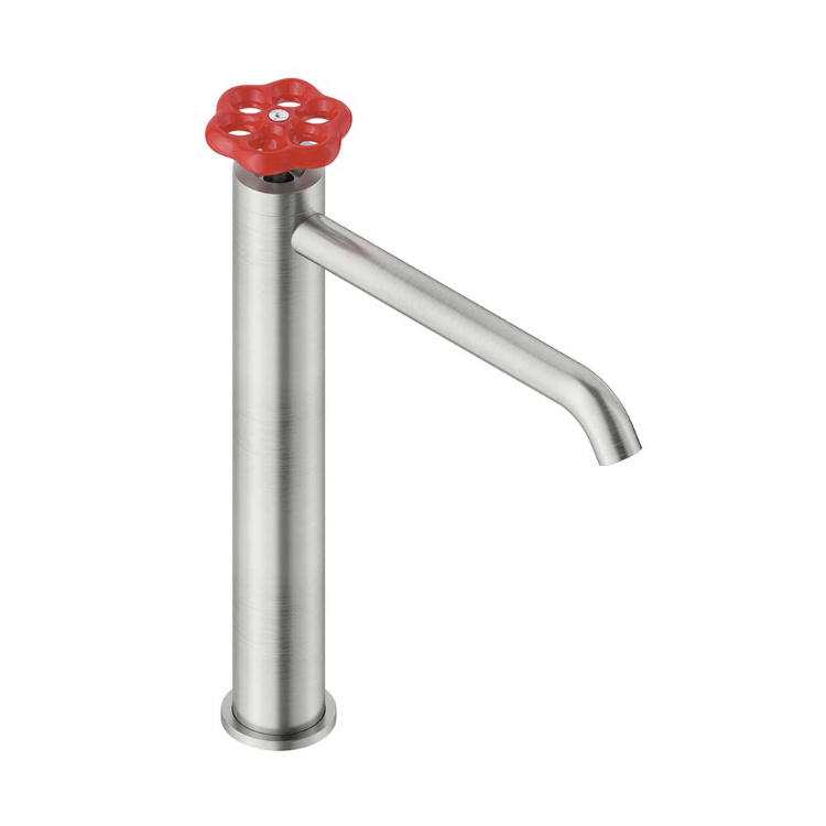 Miscelatore alto Volante Neve Rubinetterie