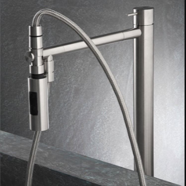 Miscelatore vasca a pavimento Zero Neve Rubinetterie