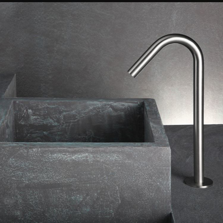 Canna in acciaio Zero Neve Rubinetterie