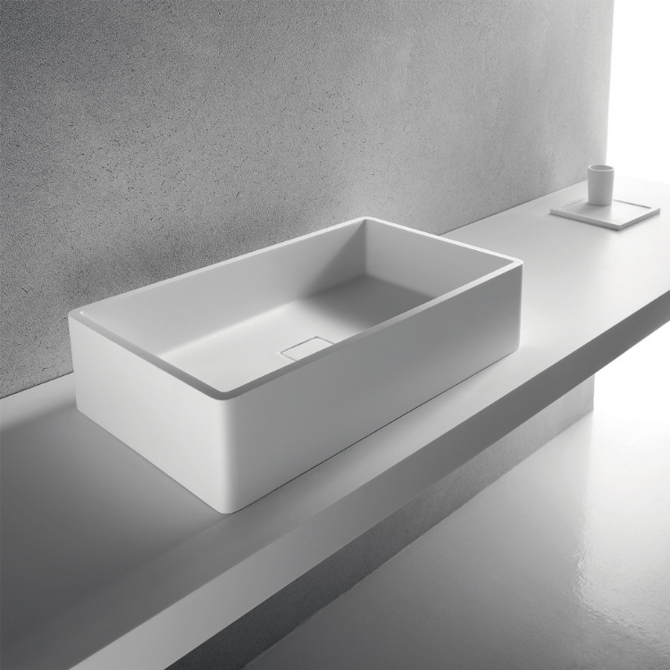 Lavabo da appoggio Cubo L Brera Group