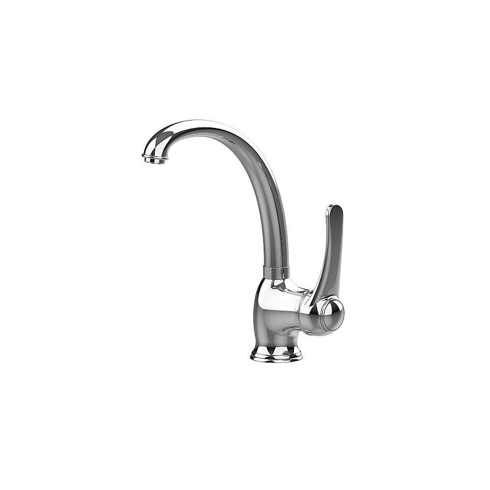 Miscelatore lavello con bocca curva Morgan Cucina Frattini