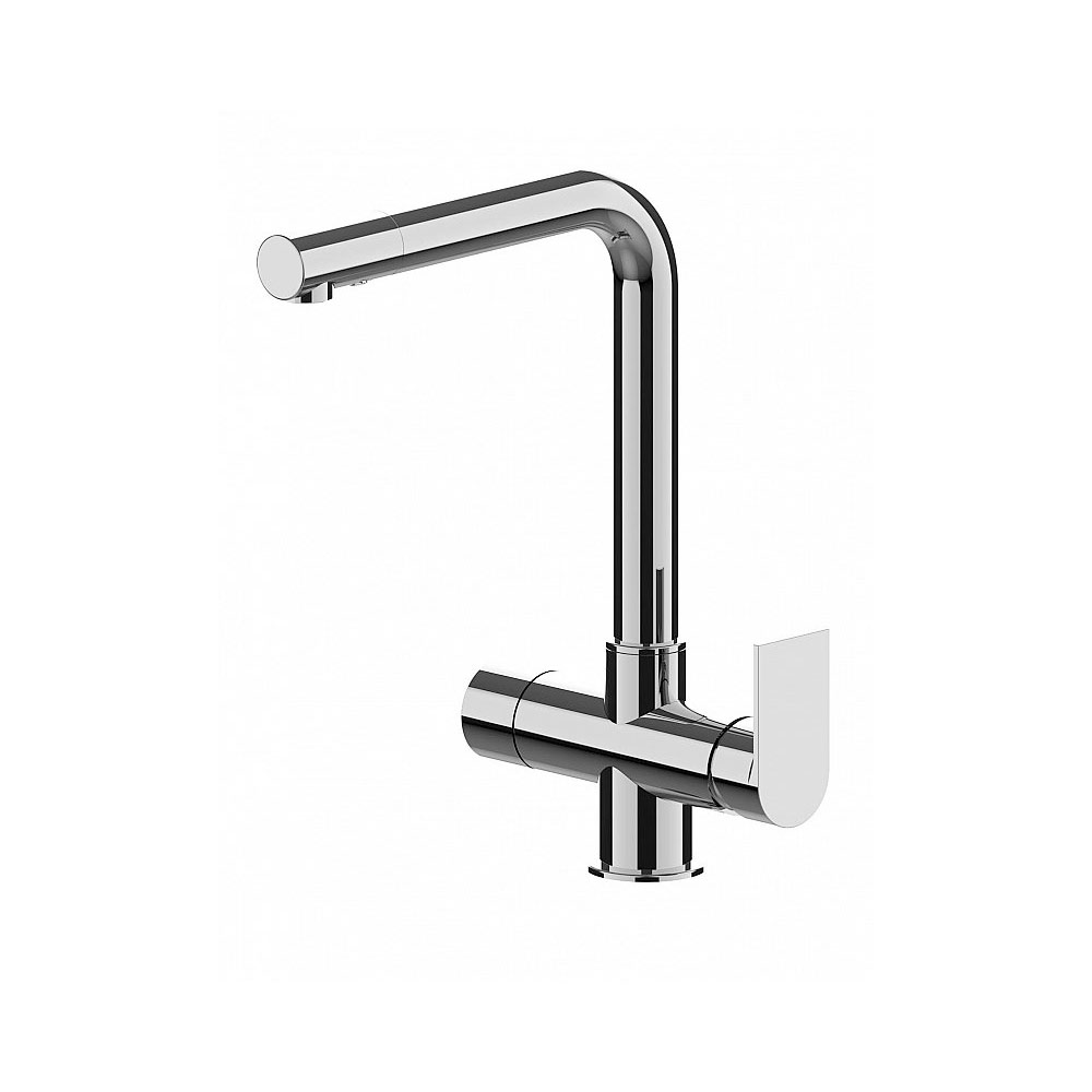 Miscelatore lavello 4 vie con deviatore Tolomeo Cucina Frattini