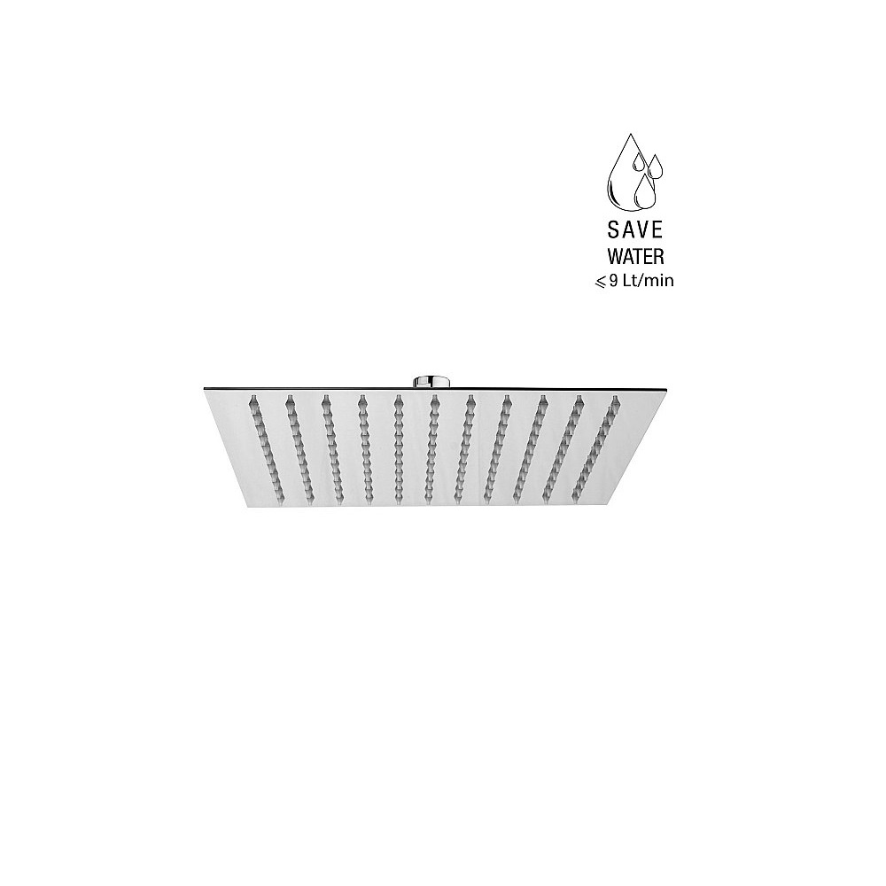 Soffione 25x25cm spessore 5,5mm Docce Frattini