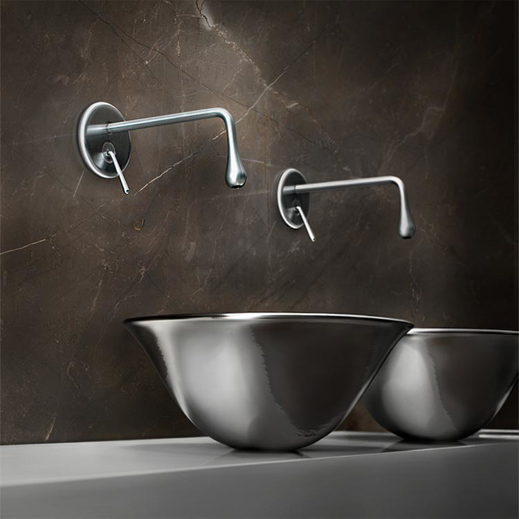 Lavabo da appoggio nero Goccia Gessi