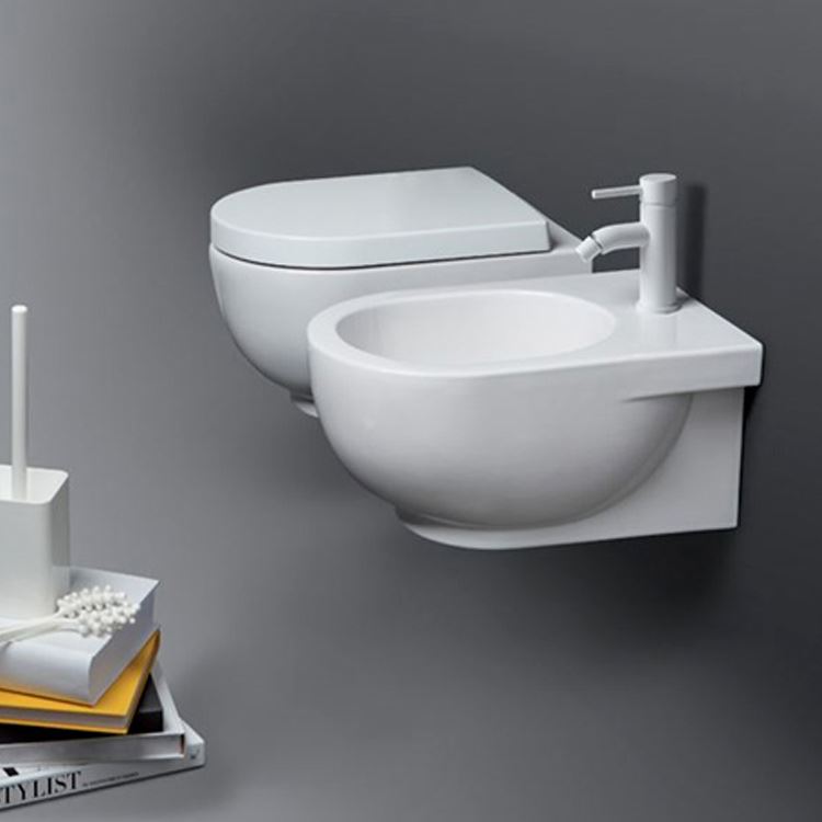 WC e Bidet sospeso Simas Eline