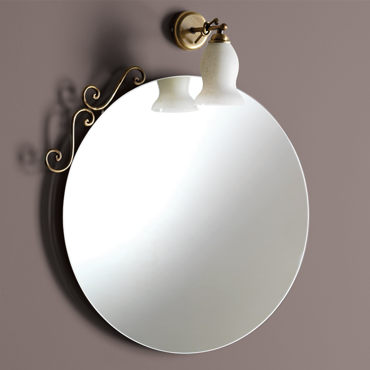 Specchio rotondo Capannoli