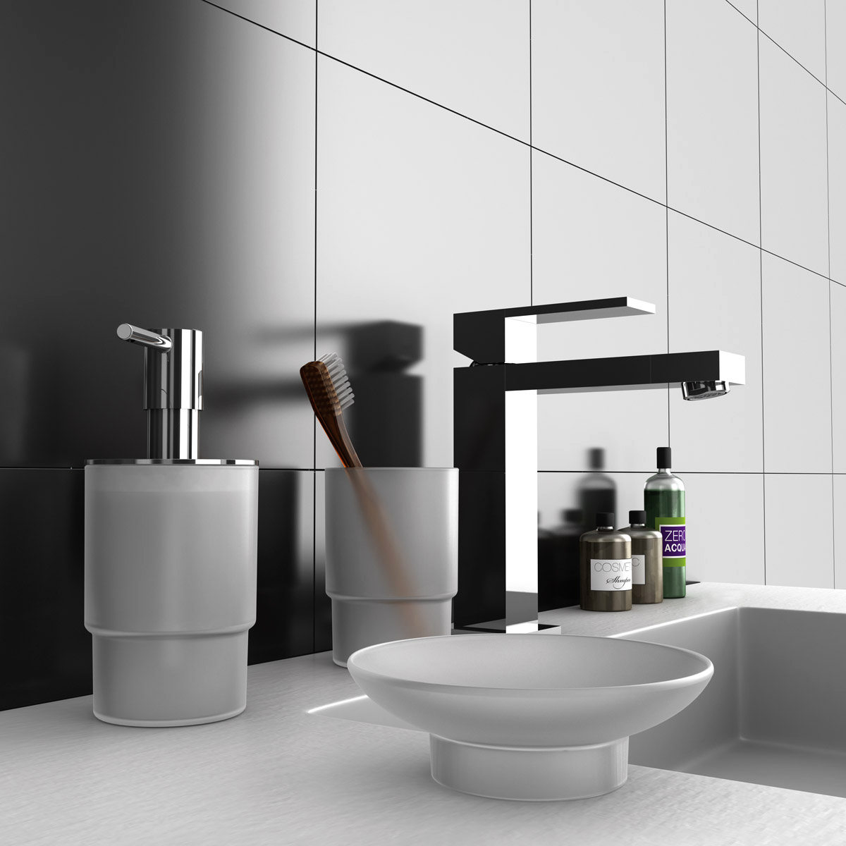 Dosatore Sapone da appoggio Capannoli Easy