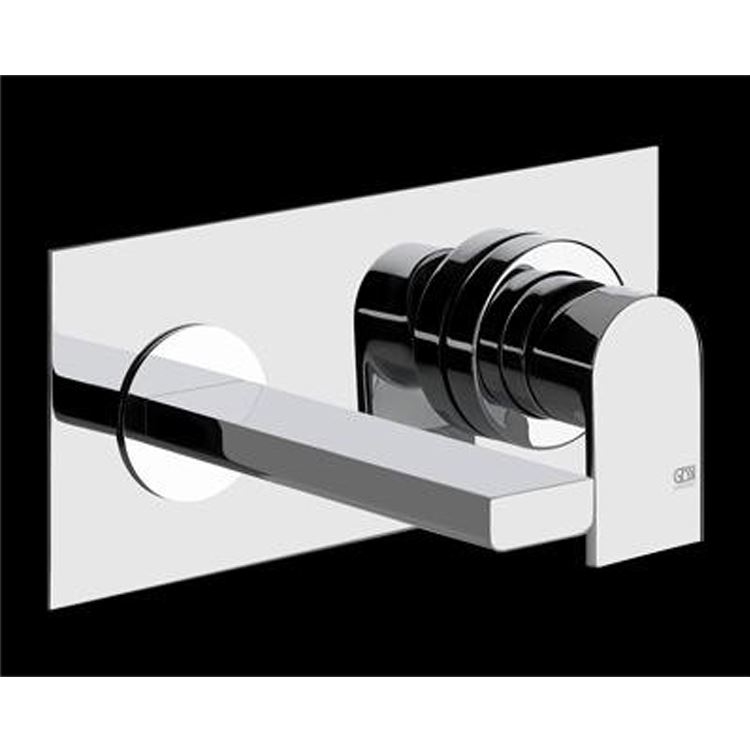 Miscelatore lavabo a muro Via Manzoni Gessi