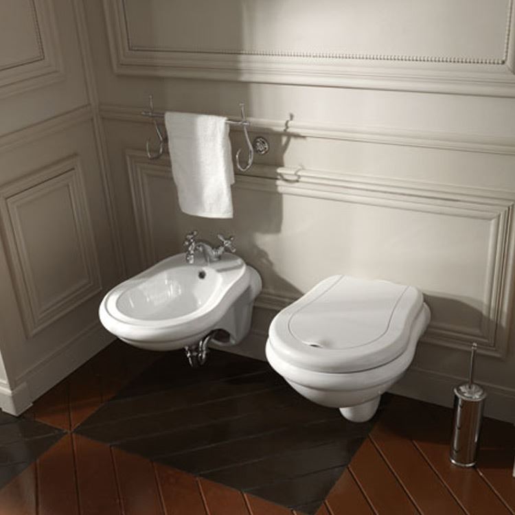 Wc e bidet sospesi Kerasan Retrò