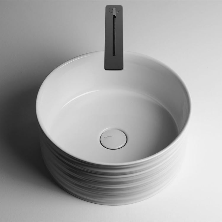 Lavabo da appoggio Trace Valdama