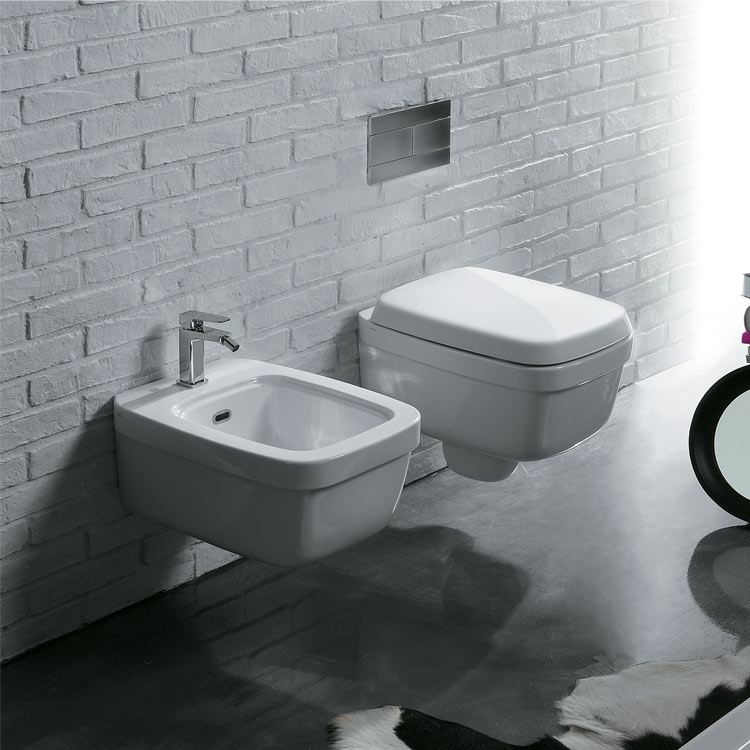 WC e bidet sospesi Simas Evolution