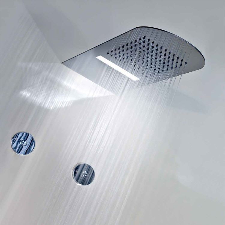 Soffione doccia LED TONDO 200 Tremillimetri Gessi