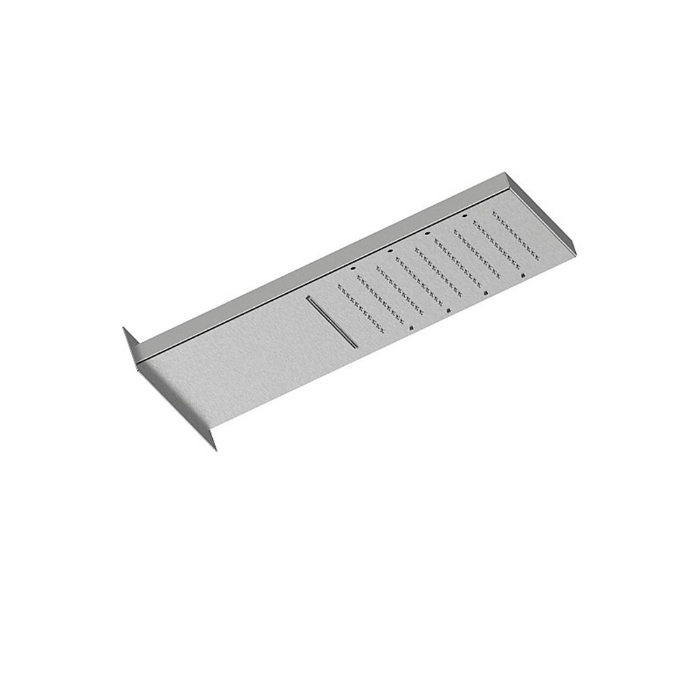 Soffione pioggia e cascata 50x22 Docce Inox Frattini
