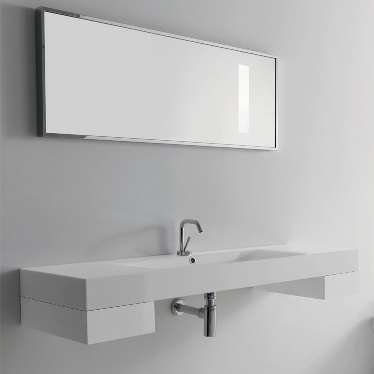 Lavabo 140x45 cm Cento Kerasan