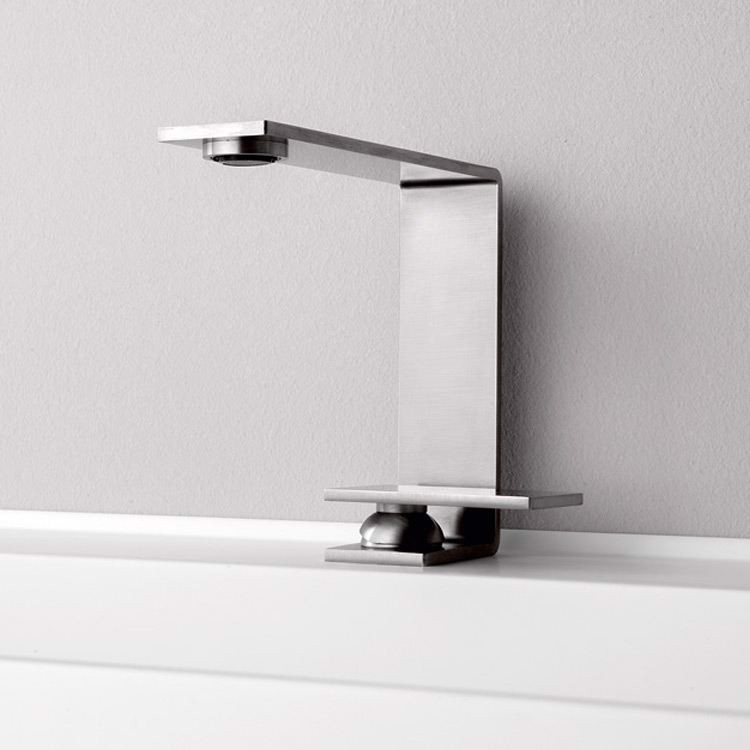 Miscelatore lavabo in acciaio inox 5mm Treemme