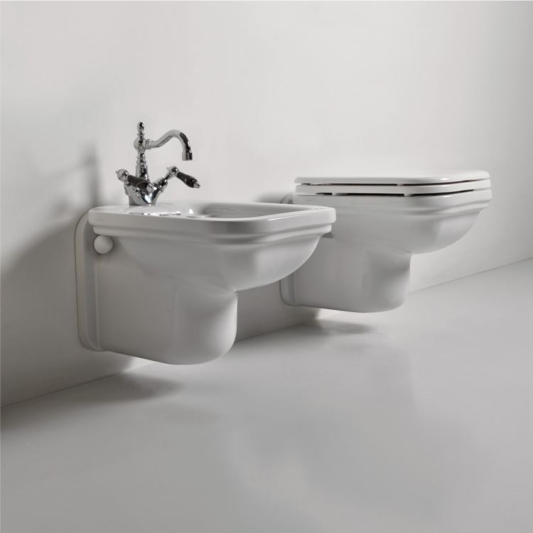 Wc e bidet sospesi Waldorf Kerasan